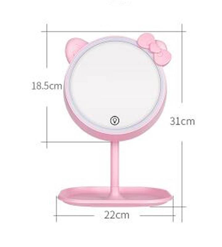 gjg4miklzex7573.jpg Hot Selling Beauty Desktop Touch Screen Portable Makeup Mirror With Light Smart Makeup Mirror Led - WOSEN Mirror