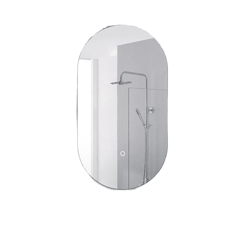 gpqbiwg1bi33529.png Hot Sale Illuminated Smart Bathroom Mirror with Anti-fog Oval Aluminum Alloy Frame LED Wall Hanging Modern Design for Home Hotel - WOSEN Mirror
