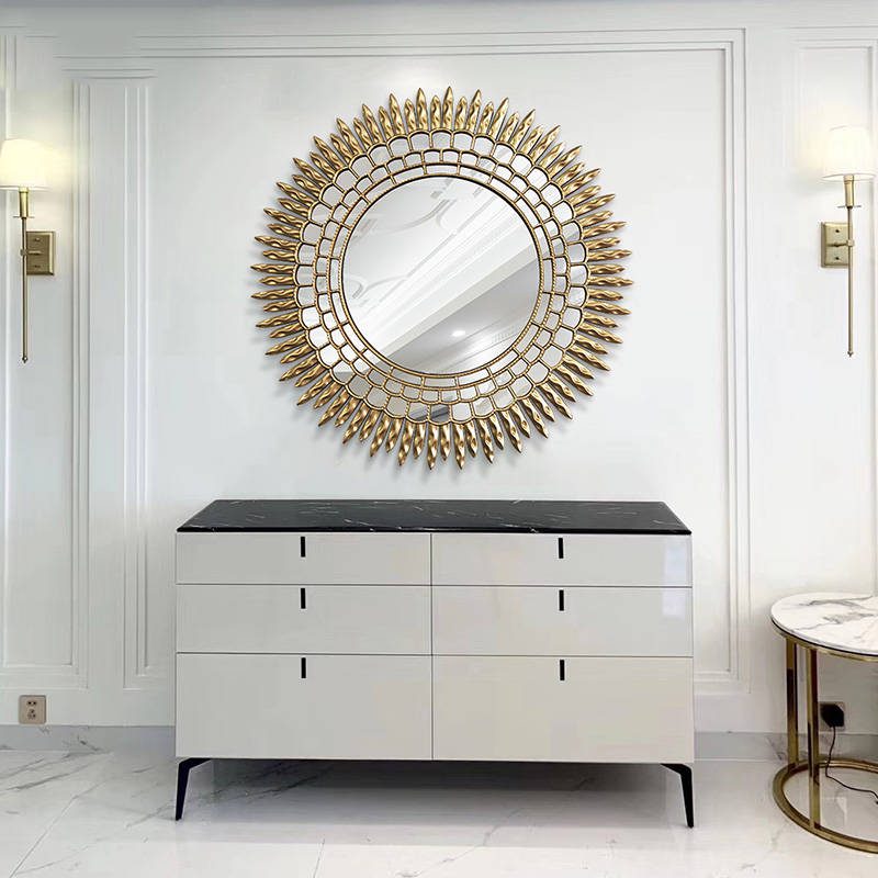 gxmzupn4vvl1699.jpg Porch Decorative Mirror European Carved Sunglasses Wall Creative Hanging Mirror Customized - WOSEN Mirror