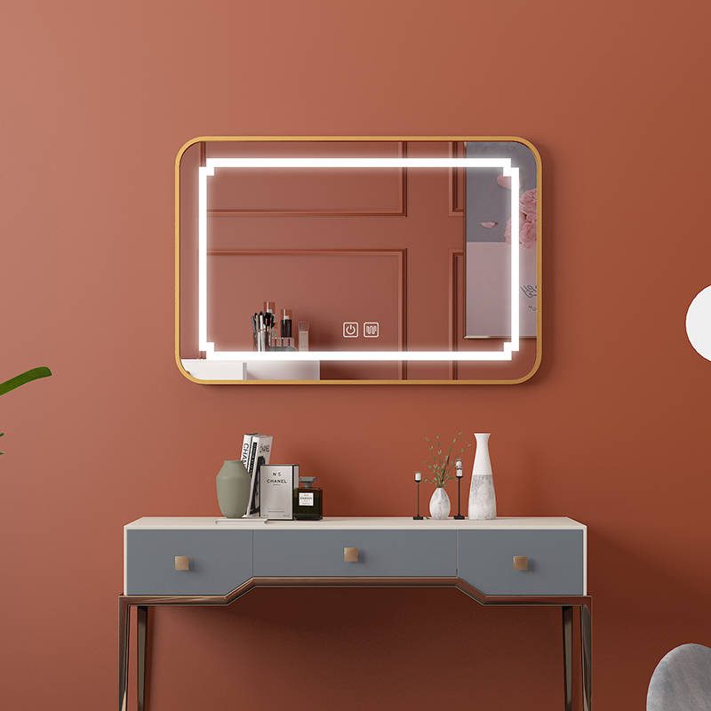 Vanity Led Light Mirror Wall Mirror Bath Make up Vanity Set with Mirrors Decor Wall - WOSEN Mirror