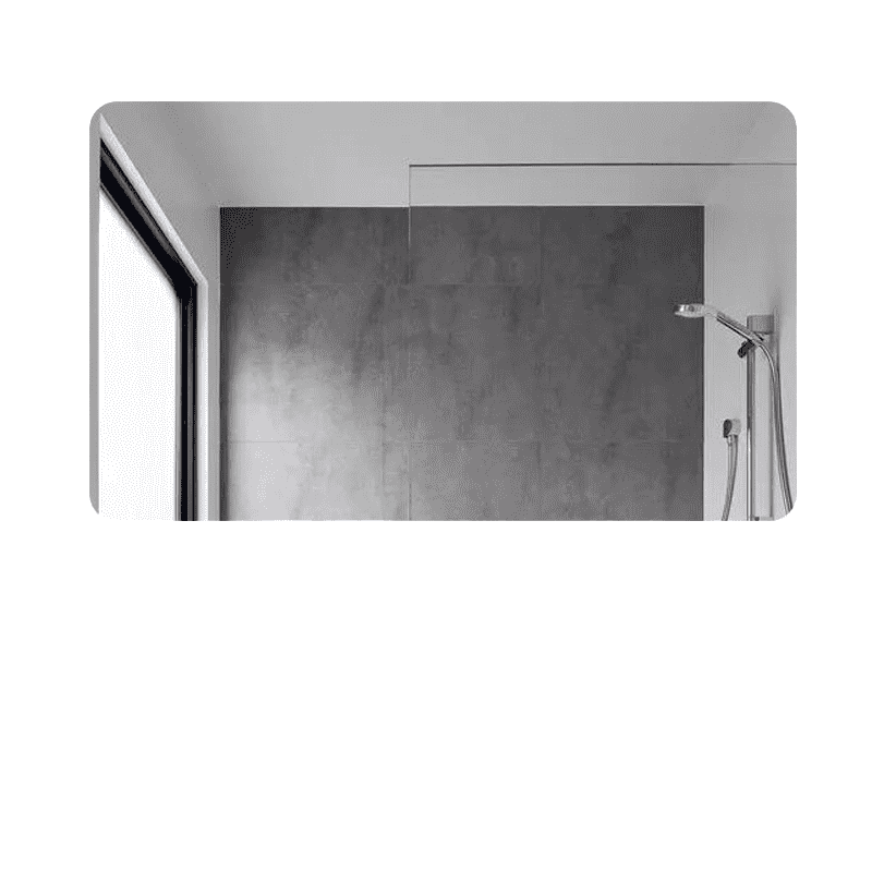 Modern Square LED Bathroom Light Vanity Mirror Super Clear Waterproof with Touch Screen for Hotels Factory Designed - WOSEN Mirror