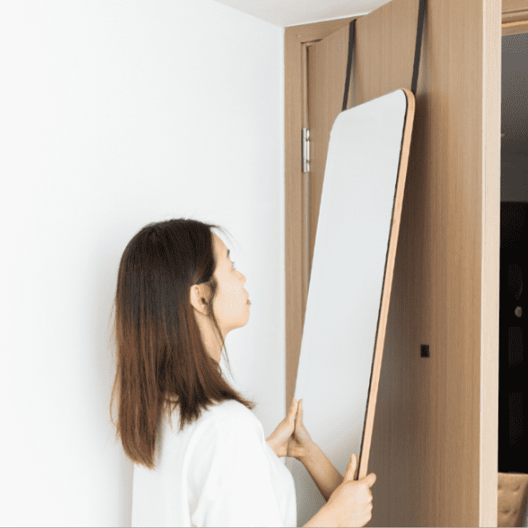 h2ipaetdbo212945.png Full-length Mirror Behind the Door Bedroom Wall-mounted Mirror - WOSEN Mirror