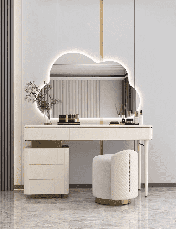 ilfldtr1uuo5875.png Cloud Intelligent LED Wall-Mounted Makeup Mirror Luminous Light and Unique Design for Bathroom Use - WOSEN Mirror