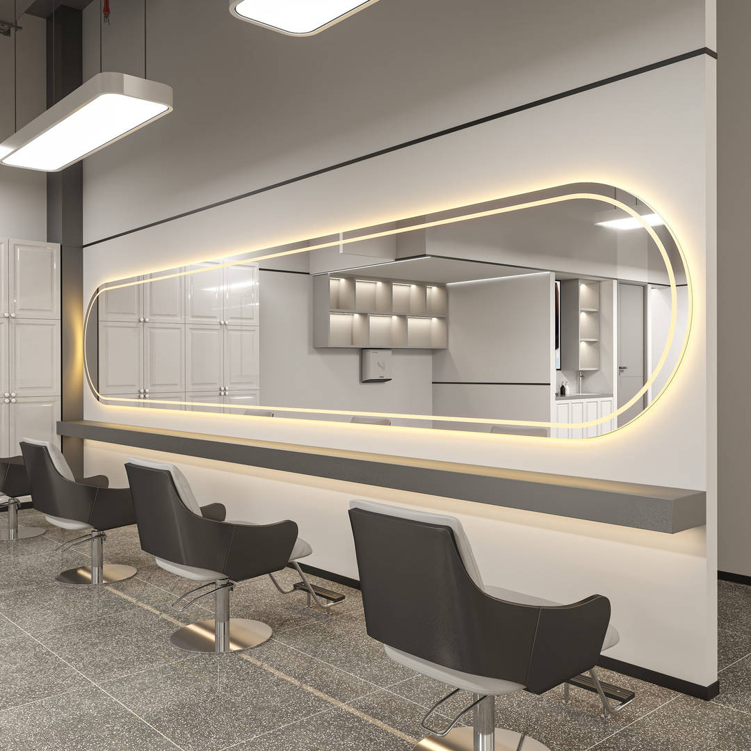 irasdulcdv14038.jpg Customizable Large Horizontal Hanging Oval LED Mirror for Barber Shop Salon Use - WOSEN Mirror