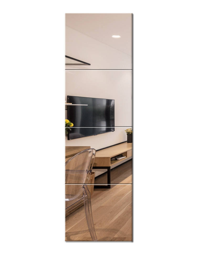 itvzxqrnmst13097.jpg Splicing Mirror Pasting Wall Self-adhesive Dressing Mirror Dormitory Pasting Porch Wall Interview Dressing Mirror - WOSEN Mirror