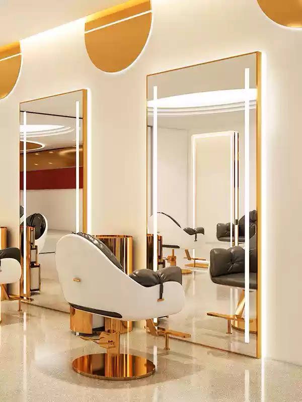 jb5aislkmyr4271.jpg Customizable Modern Large LED Mirror for Barbershop Hair Salon Factory Dedicated Shop Floor Use - WOSEN Mirror