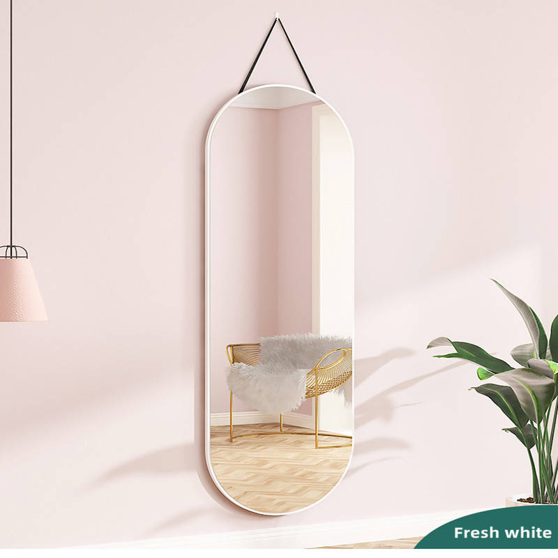 jgoi0vh0wko11572.jpg Nordic Full-length Clothes Mirror Hanging on the Wall, Family Girl Bedroom Mirror Hanging on the Wall, Large Fitting Mirror - WOSEN Mirror