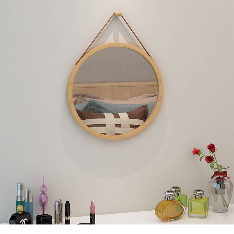 jkupj254sum10993.jpg Mirrors Decor Wall Living Room Student Dormitory Hanging Mirror Net Red Dressing Wall Mirror - WOSEN Mirror