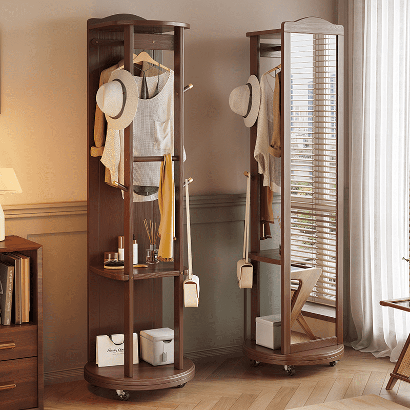 k2wjnm5kf5j17974.png Customizable Dressing Mirror and Clothes Hanger Are Made of Solid Wood and Can Be Moved and Rotated for Home Use - WOSEN Mirror