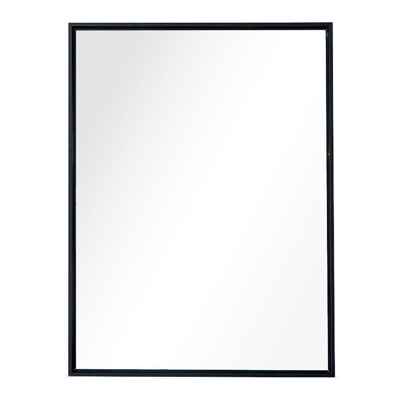 kfblwmruqyb2776.jpg Aluminum Alloy Frame Simple Explosion-proof Silver Mirror Wall Mounted Home Decor Bathroom Mirror - WOSEN Mirror