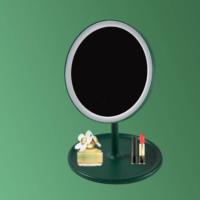 khjxaqhkud27523.jpg Hd Pvc Makeup Mirror Tiktok Portable Student Touch Fill Light LED Makeup Mirror 2024 - WOSEN Mirror