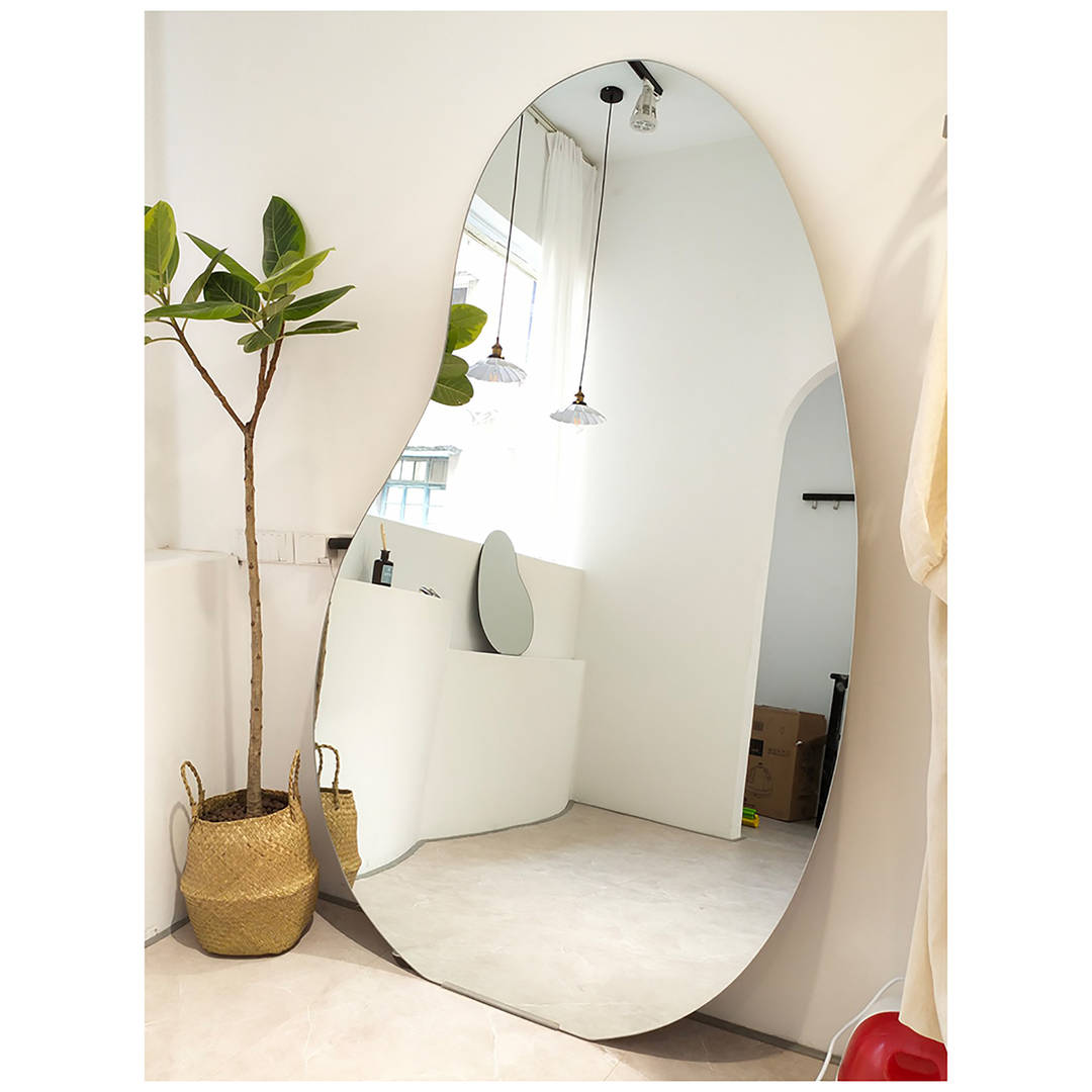 Hot Sales Irregular Decorative Wall Mirror Now Simple Clothing Store Cloakroom Mirror - WOSEN Mirror