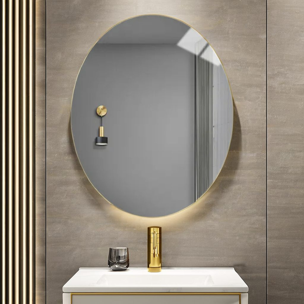 kvnrfsz3fzt3453.png Customized Modern High Definition Oval Cosmetic Mirror for Hotel Wall Decor Graphic Design Solution for Bathrooms - WOSEN Mirror