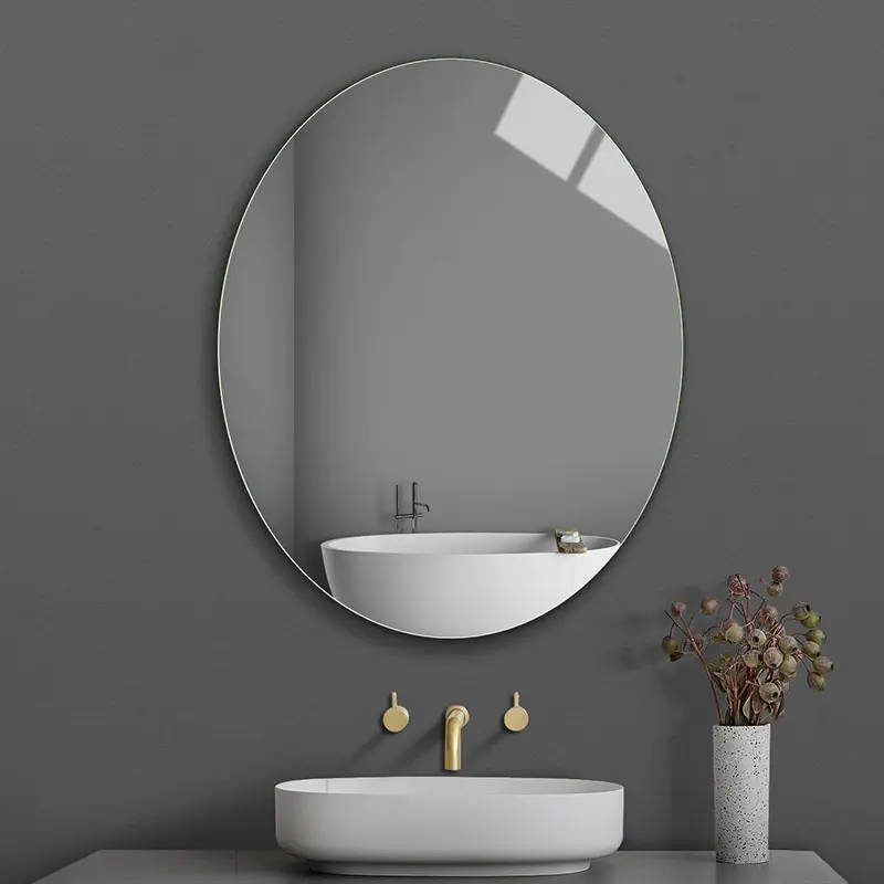 leemv5dphob3450.jpg Customized Modern High Definition Oval Cosmetic Mirror for Hotel Wall Decor Graphic Design Solution for Bathrooms - WOSEN Mirror