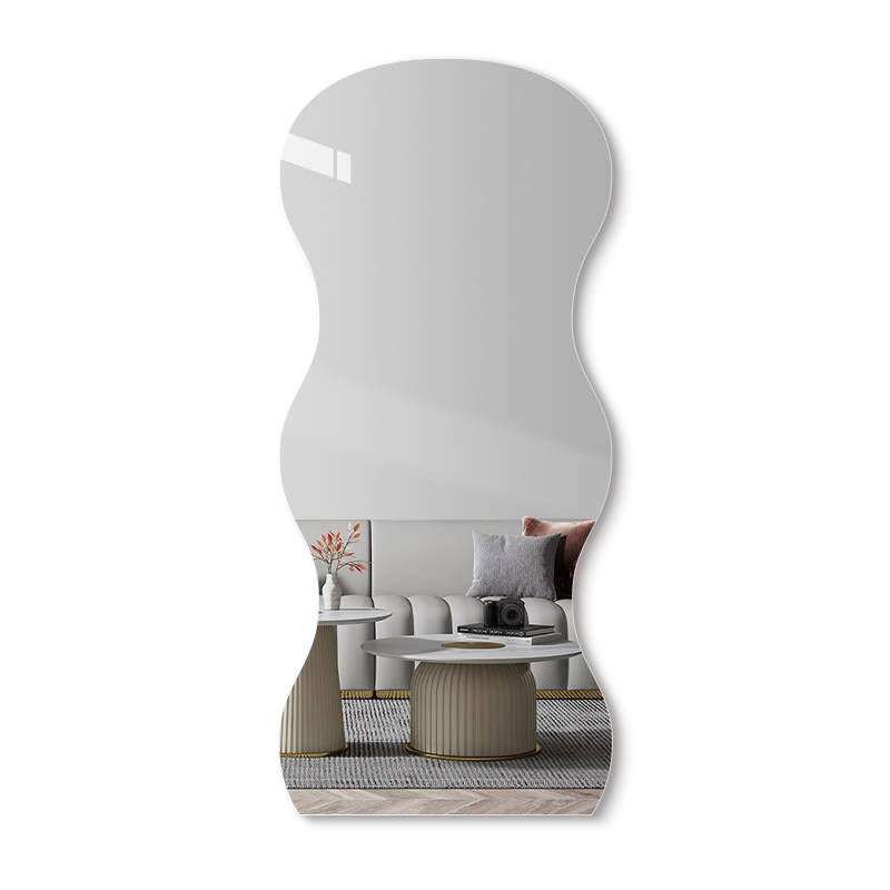 lsovb1wrn4d10034.jpg Modern Full-Length Punch-Free Creative Decorative Mirror Irregular Shaped Dressing Wall Fitting for Living Room Entrance Home - WOSEN Mirror