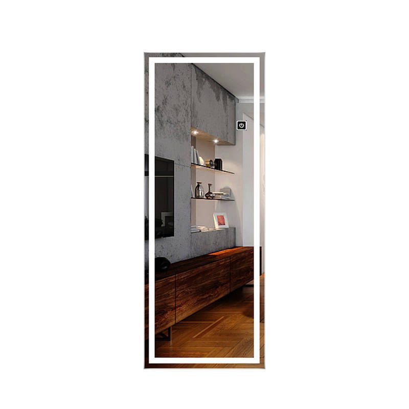 LED Intelligent Dressing Mirror Wall-Mounted Full Body Frameless for Bathroom Minimalist Design for Hotel Use Clothing Store - WOSEN Mirror