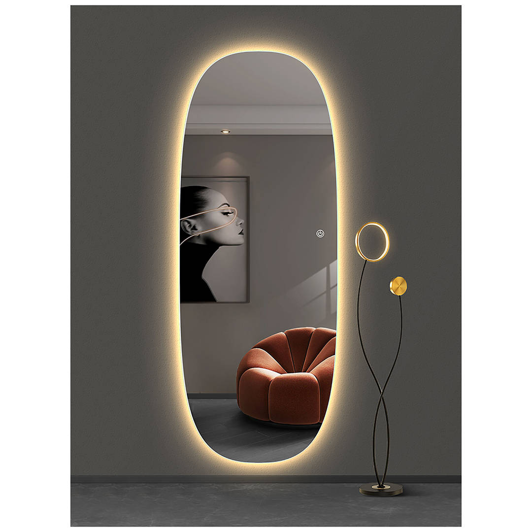 mefytmtzo3f11379.jpg Wholesale Customized Wall Hanging Smart Dressing Mirror with Led Lights Clothing Store Full Length Fitting Mirror - WOSEN Mirror