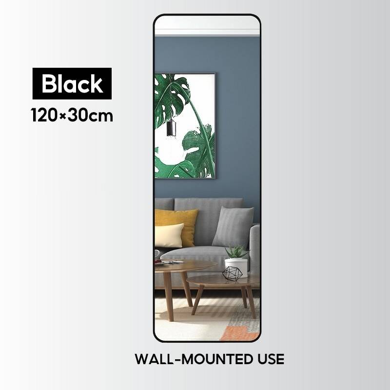 mvrisia2qd419823.jpg Modern Nordic Full-Length Dressing Mirror Standing Glass Wall Mirror Stand for Bedroom and Living Room for Cosmetics - WOSEN Mirror