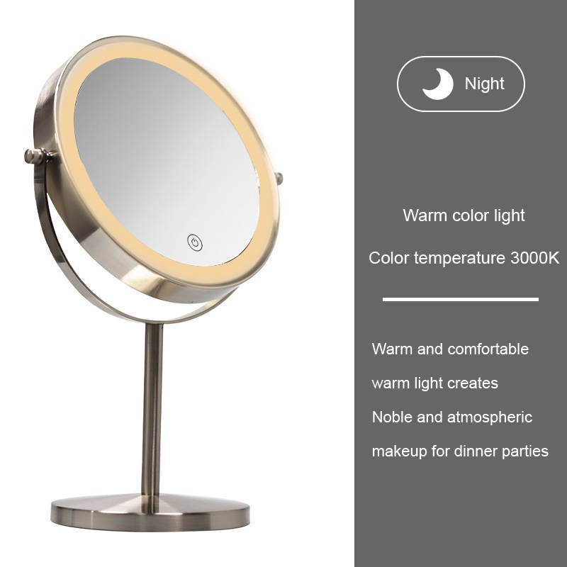 mw5smpbd4iz7549.jpg Led Desktop Makeup Mirror 10x Magnification Usb Charging Smart Makeup Mirror Portable Makeup Mirror With Light - WOSEN Mirror