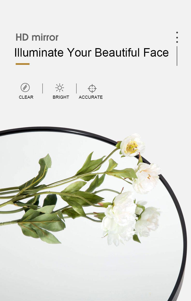 ncun1nyo20e2396.jpg Customized Wholesale Bathroom Cabinet Mirror Round Home Decor Wall Mirror with Shelf Mirror Hanging Wall Wash Face - WOSEN Mirror