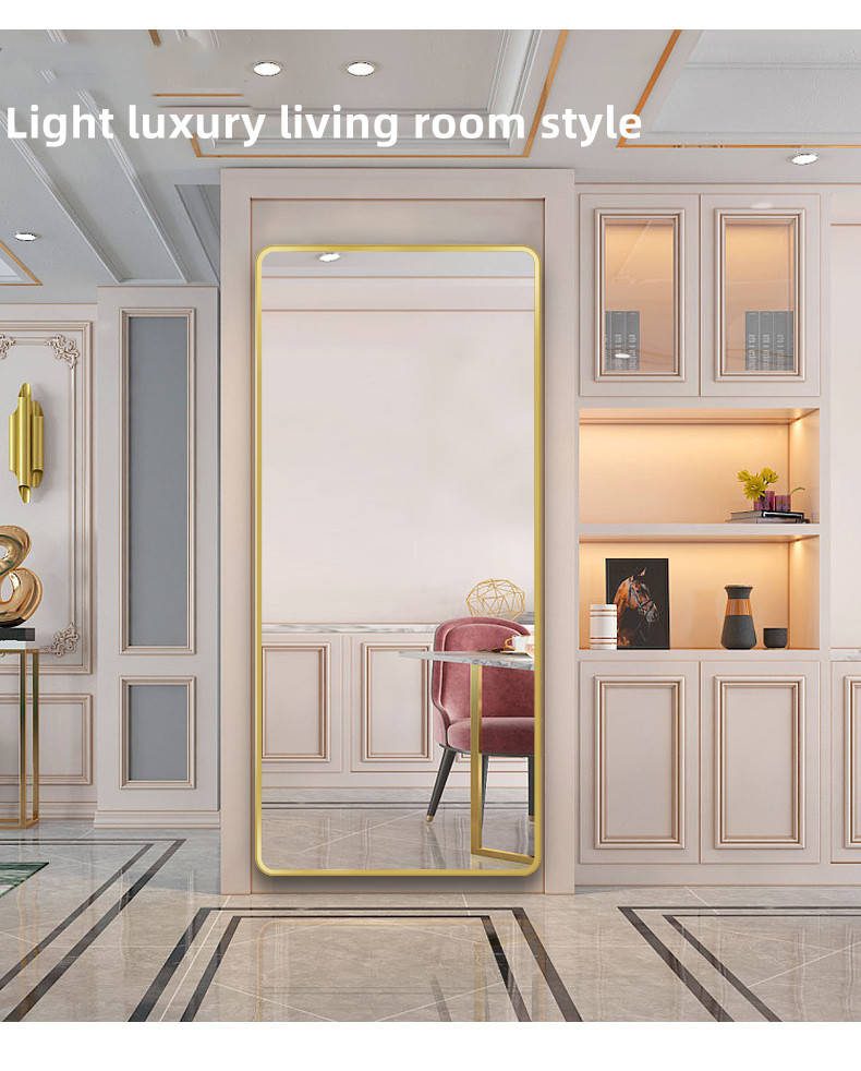 oi0kvtobdk320282.jpg Household Full-length Mirror Can Be Customized by Standing Wall Mounted Large Mirror - WOSEN Mirror