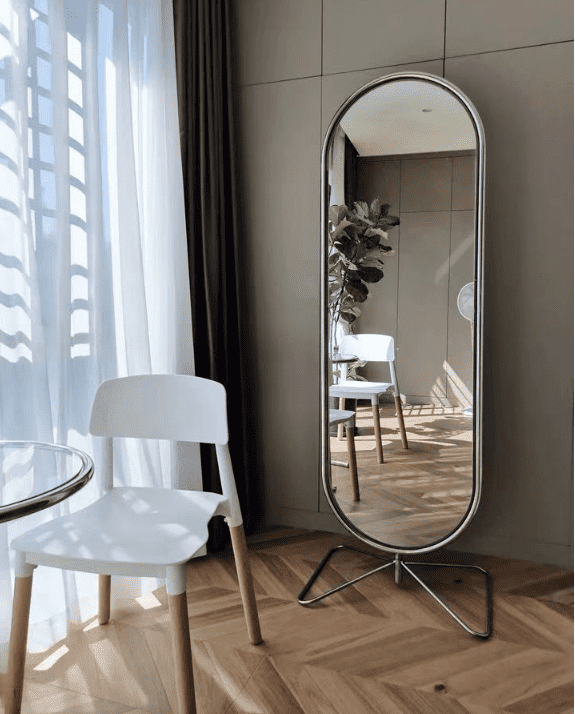 ooezo21hi1r16247.png Designer Rotating Floor Mirror Makeup Mirror Ins Removable Full-length Mirror - WOSEN Mirror