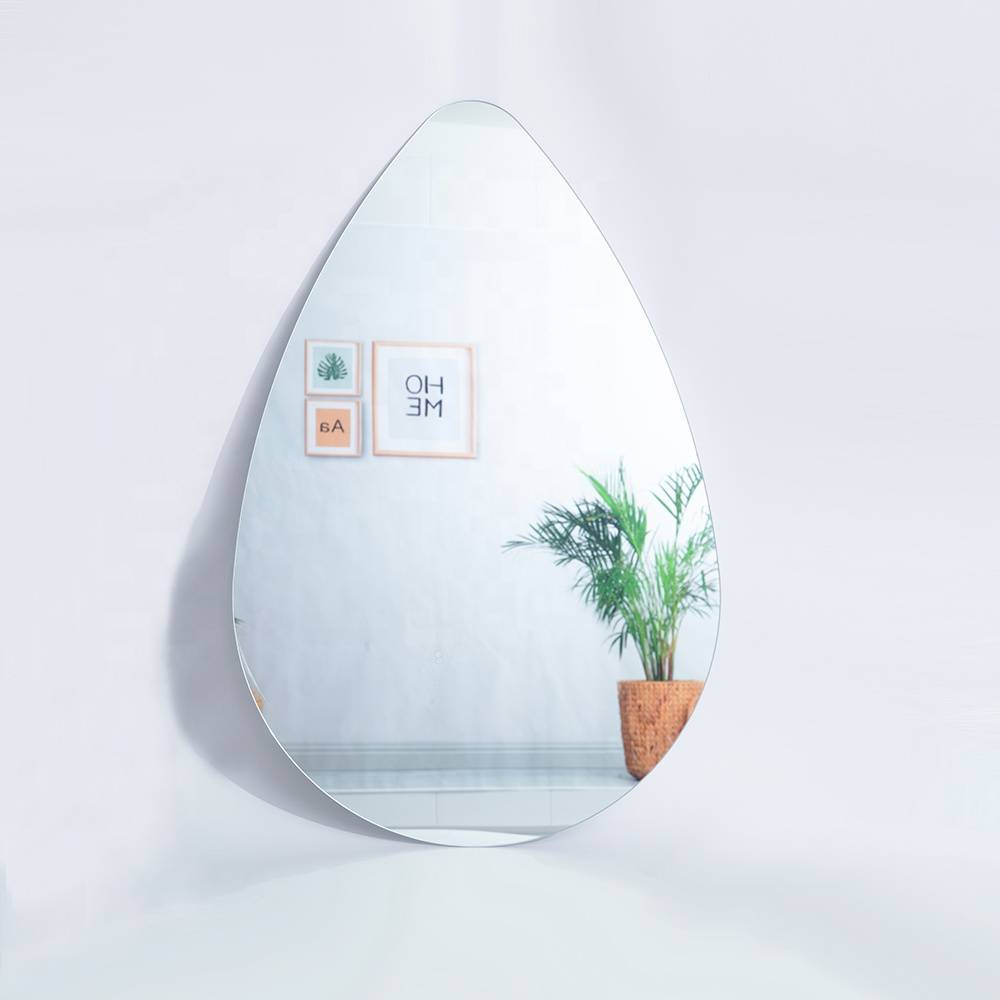 Hot Selling Waterdrop Frameless Irregular Mirror Wall Decorations for Home t Wall Mirror - WOSEN Mirror