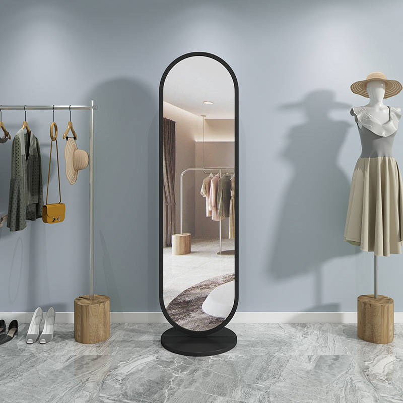 pdcf4323ybc16174.jpg Nordic Home Bedroom Floor Mirror Clothing Store Coat Rack Fitting Mirror - WOSEN Mirror
