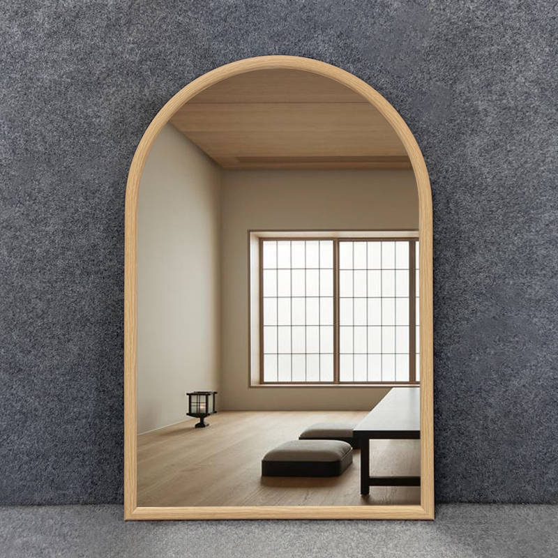 Customizable Eco-friendly EPS Material Small Arched Wall Mirror for Home/Hotel Use - WOSEN Mirror