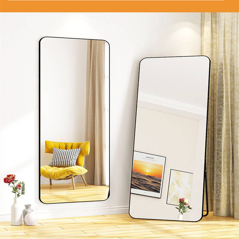 qkgtna52sr120252.jpg Net Red Full Body Mirror Girl Bedroom Wall Hanging Floor Mirror Home Girl Standing Mirror - WOSEN Mirror