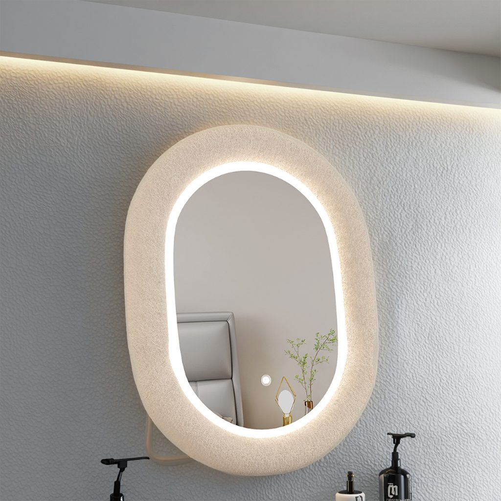 qqyg3mkkcp06020.png Luxury Advanced Sense Smart Dressing Table Mirror Master Bedroom Desktop Makeup Cosmetic Mirror with Special-Shaped Light - WOSEN Mirror