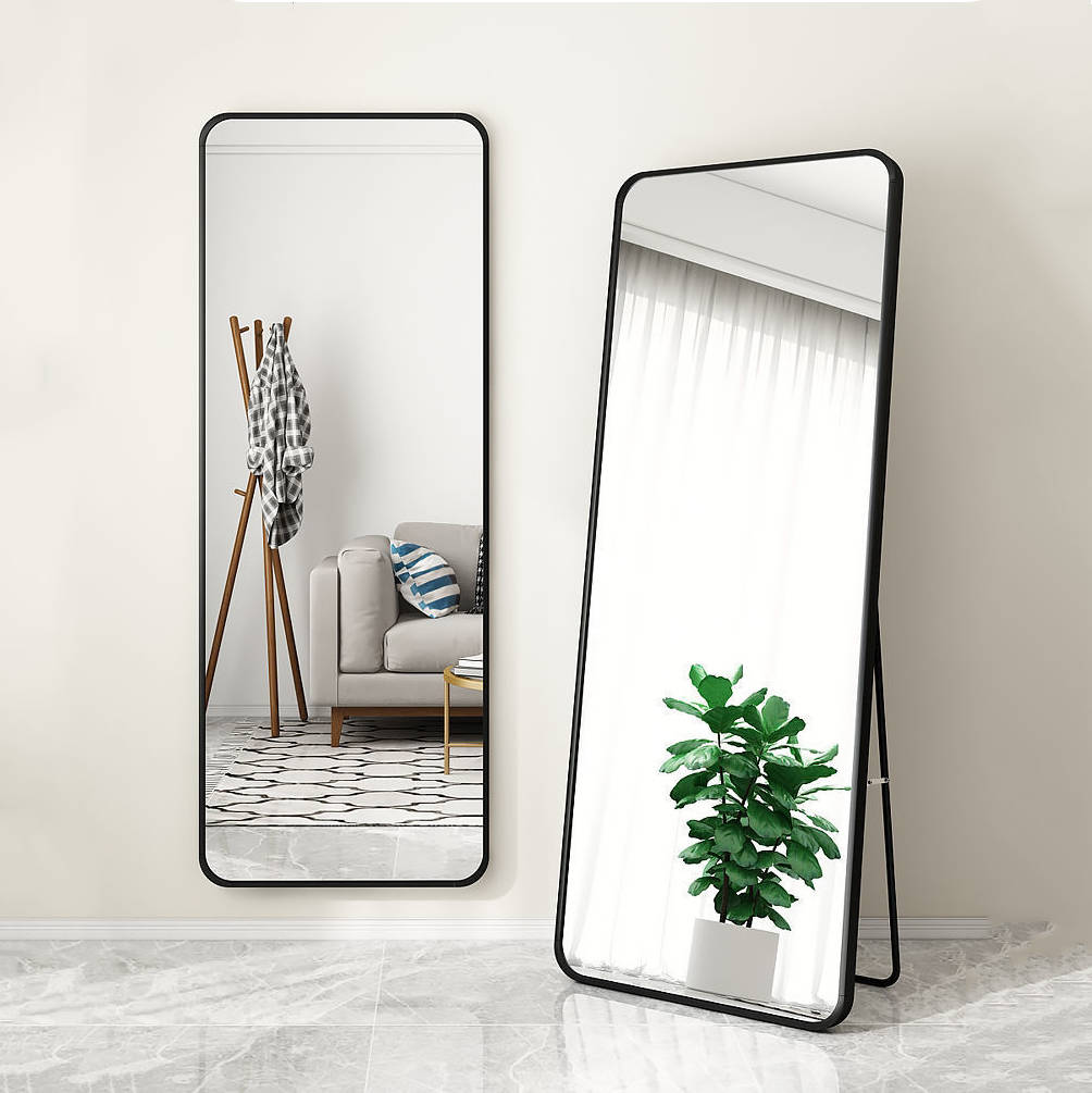 r5pxtxgmez418110.jpg Floor Standing Mirror Household Wall Mounted Fitting Dressing Mirror Large Home Decor Wall Mirror for Living Room Espejos - WOSEN Mirror