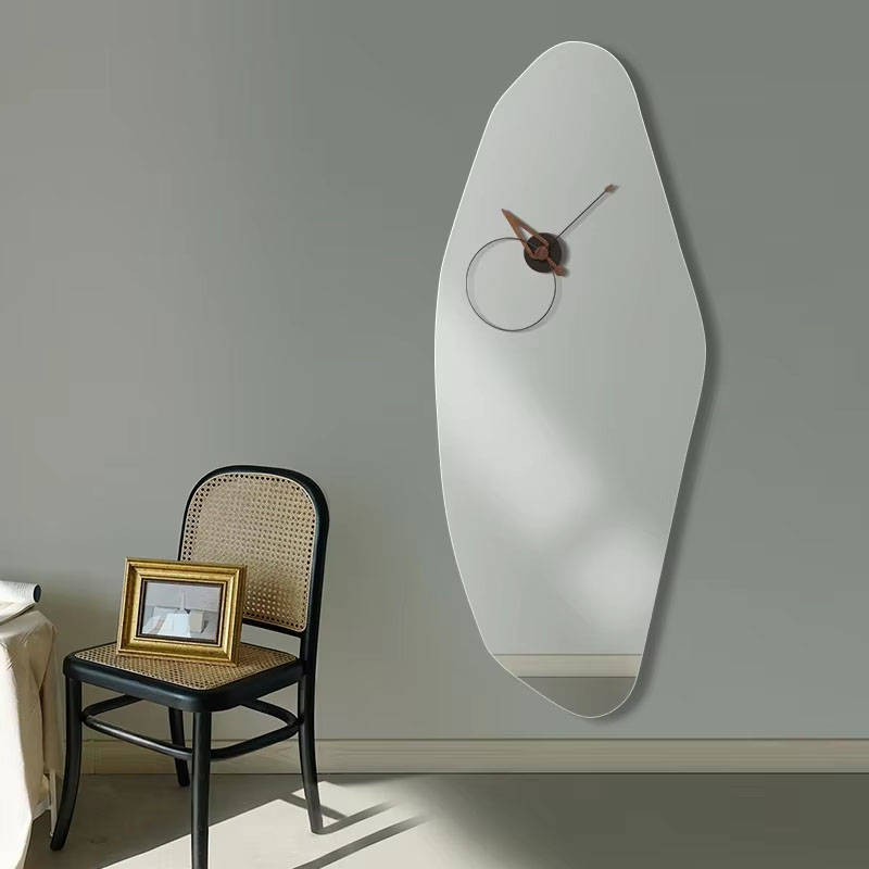 rirn0ueevg410016.jpg Modern Style Full-Length Dresser Mirror Creative Art Decorative Glass Wall Clothing Store Fitting - WOSEN Mirror