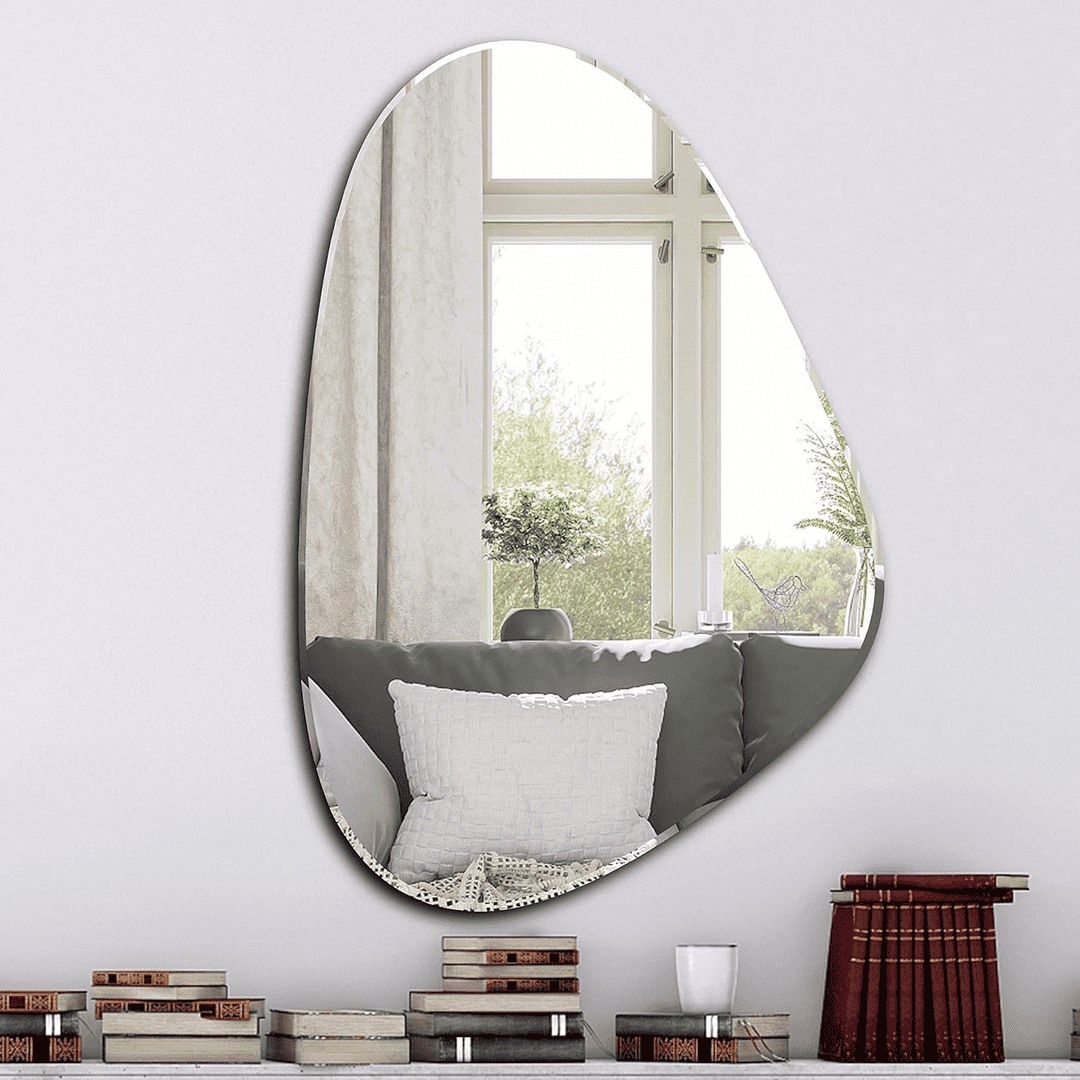 rv5tqou5ooy3406.png Customizable Modern Irregular-Shape Beveled Bathroom Mirror for Home or Hotel Use - WOSEN Mirror
