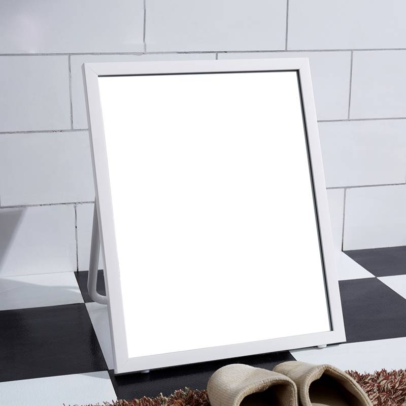White Frame Small Stand Floor Shoes Mirror for Shoe Store - WOSEN Mirror