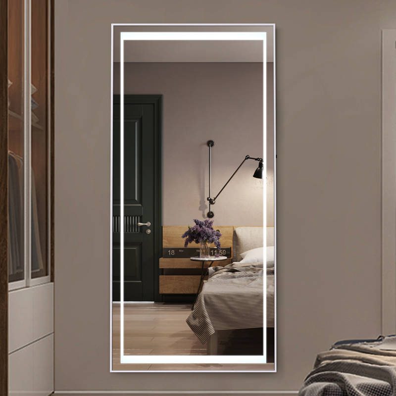 shodxcwrksn16812.jpg Hollywood Style Large LED Light Mirror Large Full Body Fitting Salon Mirror Led Mirror - WOSEN Mirror