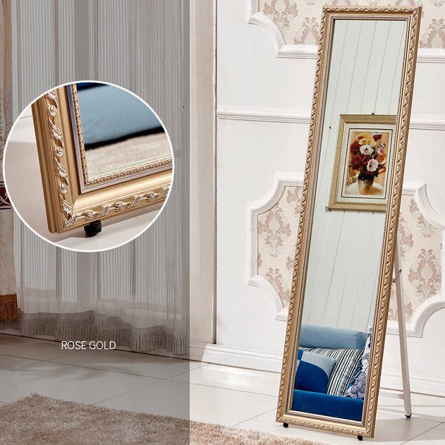 ssifp0jnzj118386.jpg Customized Solid Wood Full Length Mirror Rustic & Minimalist Design for Closet Usage-Factory Direct Sale - WOSEN Mirror