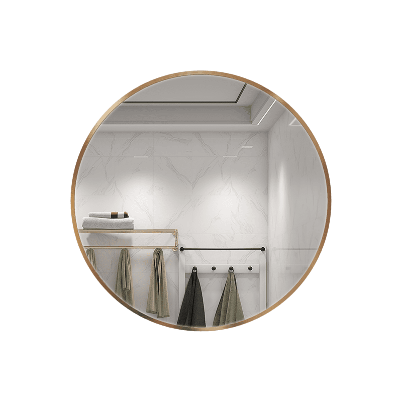 swv2rn1nlw21890.png Wholesale Home Decor Mirror Gold Round Wall Mirror Shape Metal Frame Decorative Mirrors Decor Wall - WOSEN Mirror