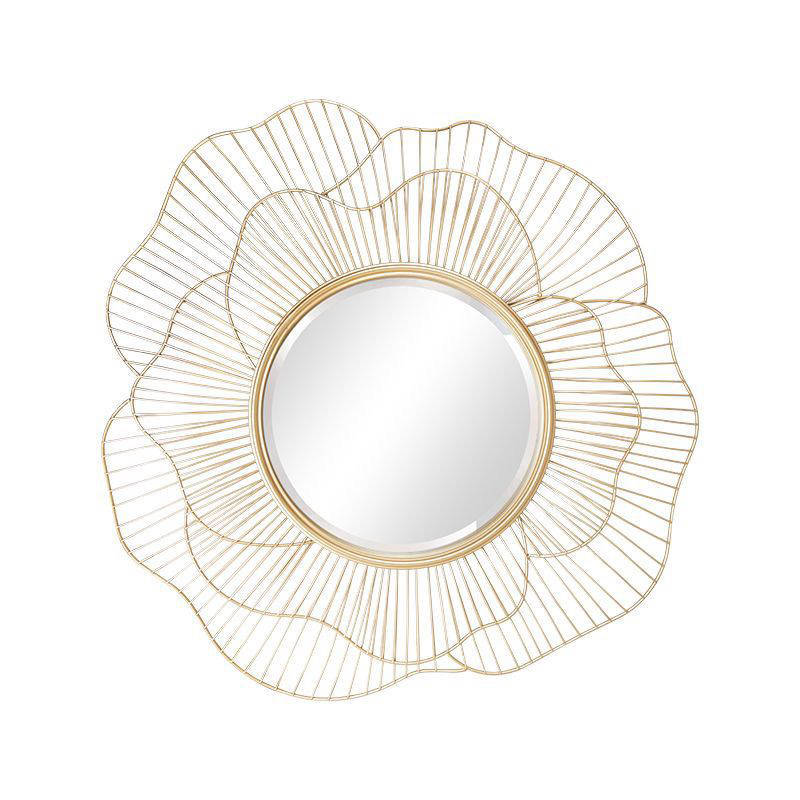 sx0pyajwtht8666.jpg Customizable Luxury Irregular Iron Frame Wall Mirrors for Home/Hotel Use - WOSEN Mirror