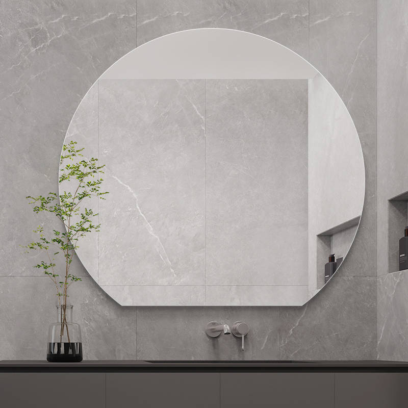 t2pgmnlhnjq2056.jpg Parsimonious Bathroom Mirror Modern Be Used for Wall Mirror Decoration Semi Round Make up Mirror - WOSEN Mirror