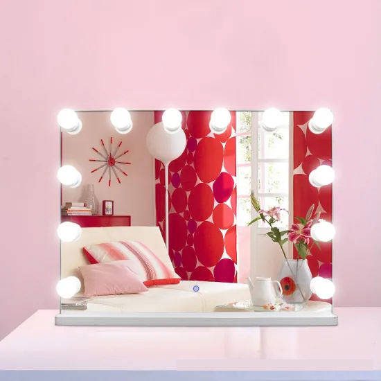 t5blhvbdn3k6454.jpg Hollywood Style Vanity Mirror With Smart Touch Screen Large Desktop Makeup Mirror Base 12 Pcs Led Bulbs for Makeup Desktop Table - WOSEN Mirror