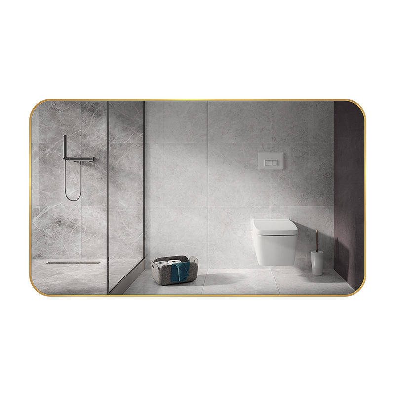 tu2q40kh0an2422.jpg Aluminum Frame Bathroom Mirror Home Decor Wall Hanging Mirror High-definition Explosion-proof Mirror - WOSEN Mirror