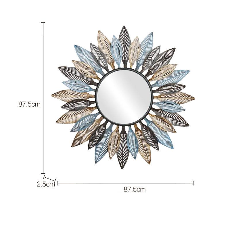 tucadcfyzxv1679.jpg European Metal Iron Sofa Background Wall Hanging Decorative Mirror - WOSEN Mirror