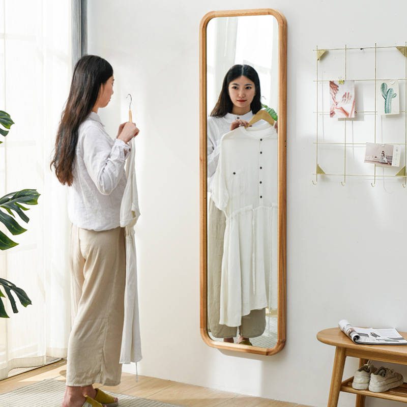 tzpbirdsqy219246.jpg Factory Selling Full-length Clothes Hanger Bedroom Dormitory Floor Mirror Wall Mirror - WOSEN Mirror