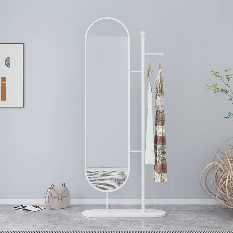 ucj4ozvz24d16177.jpg Nordic Home Bedroom Floor Mirror Clothing Store Coat Rack Fitting Mirror - WOSEN Mirror