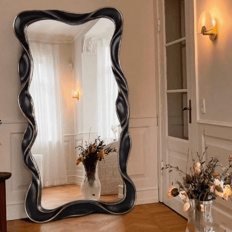 umqma5p1pjs15801.png Luxury Full-Length Dressing Mirror European Art Deco Design Golden Copper Antique Wall Mirror for Decorative Use - WOSEN Mirror