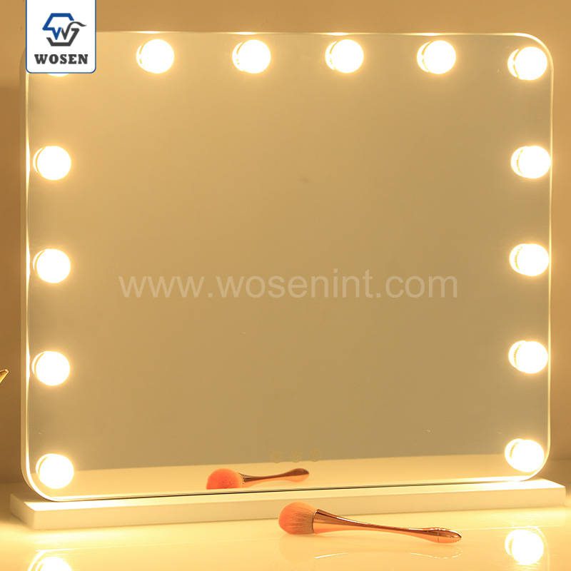 uqwbysbm0f16315.jpg Vanity Makeup Mirror With Free LED Bulbs Espejo Con Luz Para Maquillaje - WOSEN Mirror