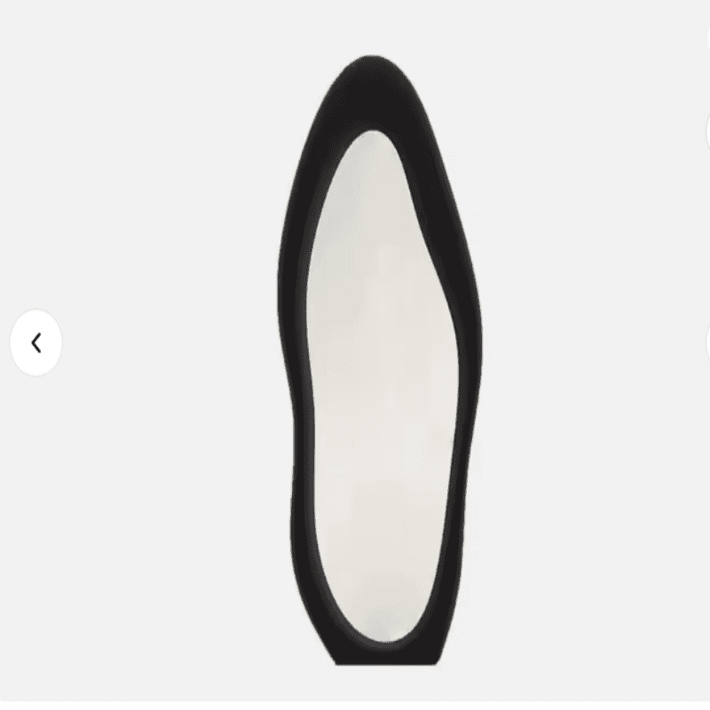 use1ywjl4vr15551.png Floor Full Length Body Dressing Espejos Beige Purple Green Lint Velvet Wooden Frame Standing Mirror Wall Hanging Mirror - WOSEN Mirror