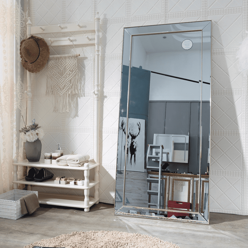 uxoyow02crp18269.png Hot Sale High Quality Explosion-proof Big Wall Mirrors Full Length Bedroom Decorative Wall Mirror Floor Stand Mirror Decor Wall - WOSEN Mirror