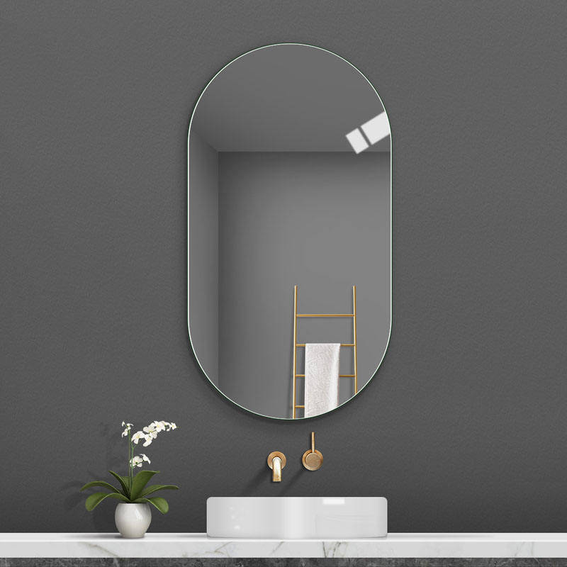 v0hjjjz1nu33428.jpg Modern Simple Home Frameless Bathroom Mirror Decorative Wall Mounted Oval Mirror High Definition Explosion-proof Mirror - WOSEN Mirror